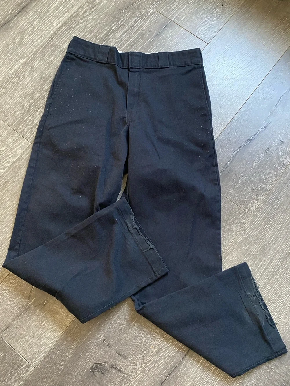 Dickies • Men's Black Straight-Leg Pants - Classic Workwear